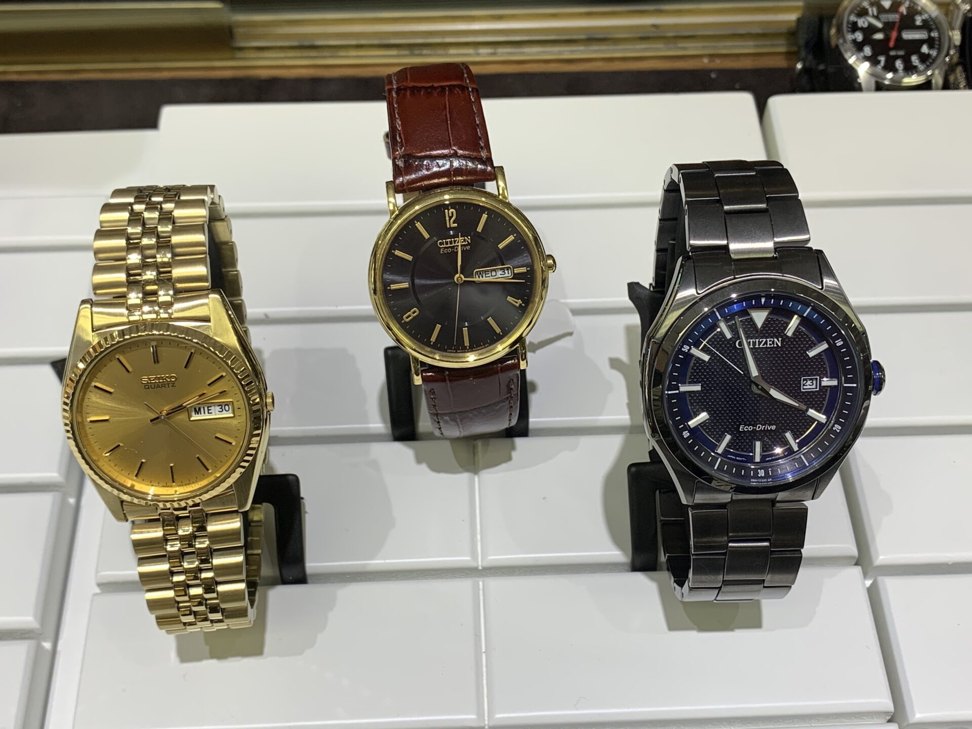 three watches