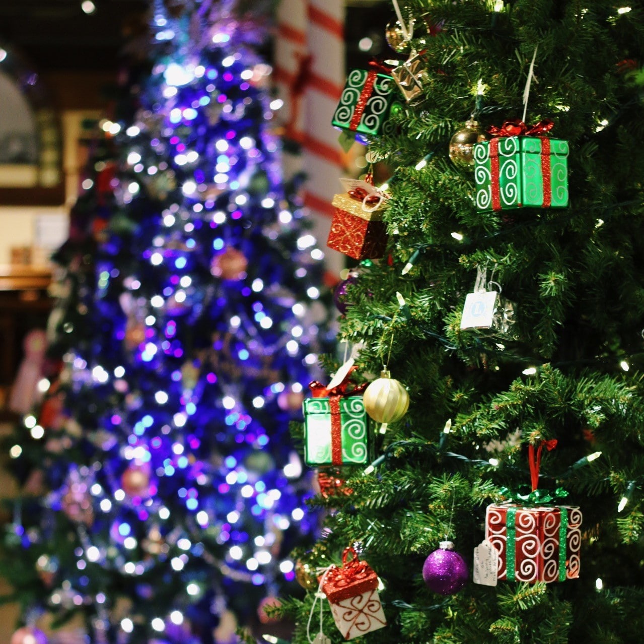 Lyon County Museum - Christmas Tree Walk Close up Decorations