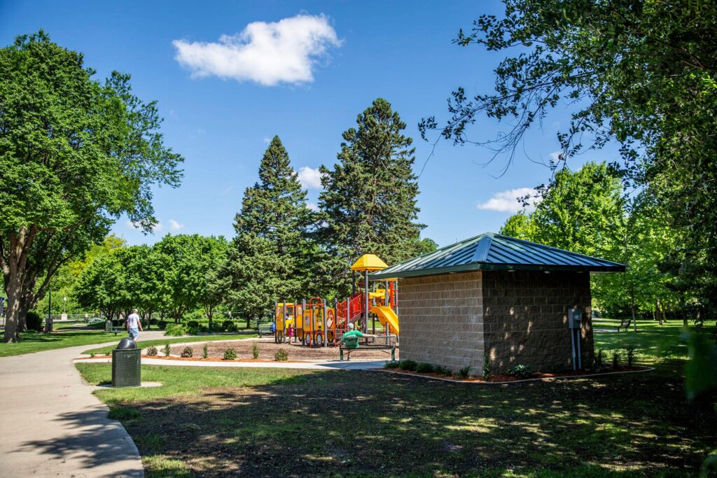 Liberty Park - Playground and Bathrooms