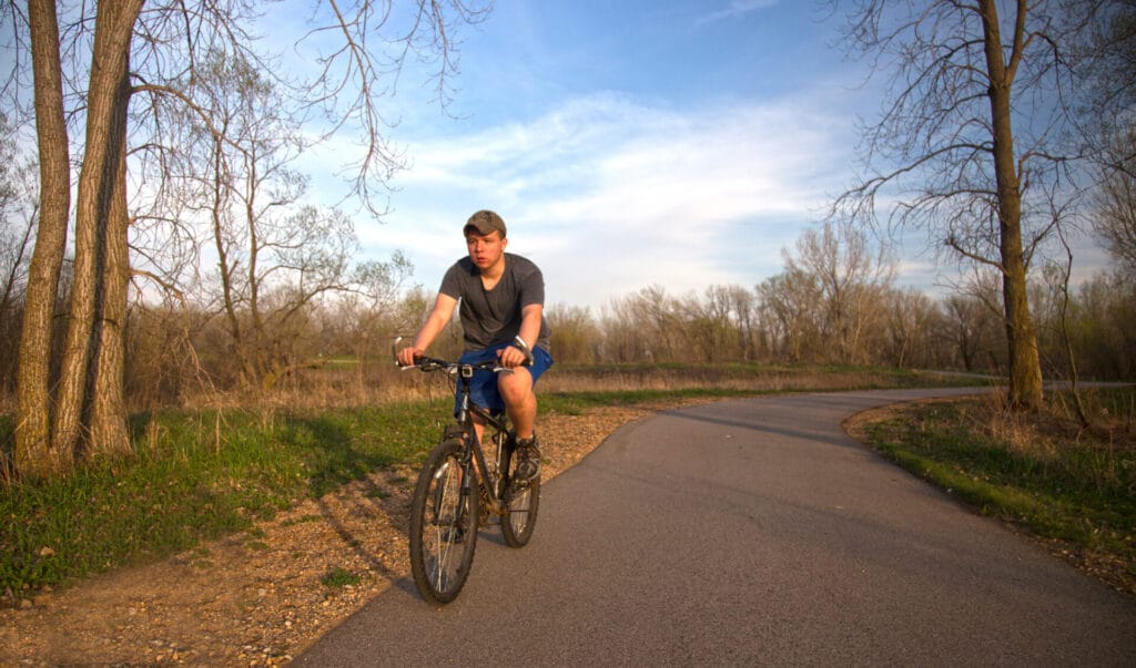 Camden Bike Trail - Biker boy