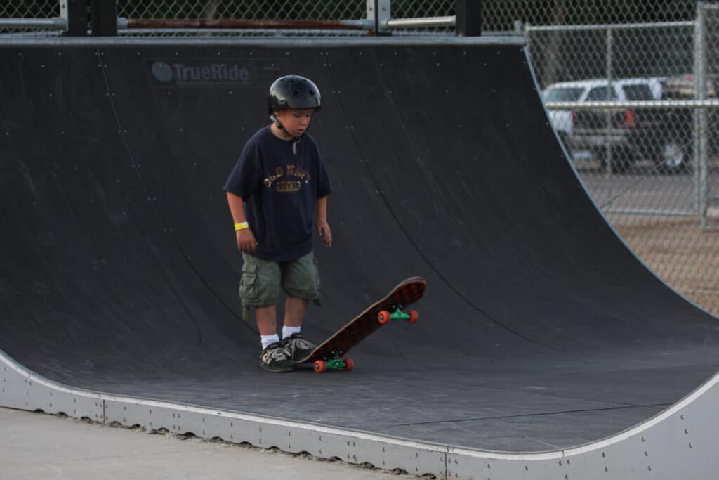 Marshall Skatepark - Skater boy