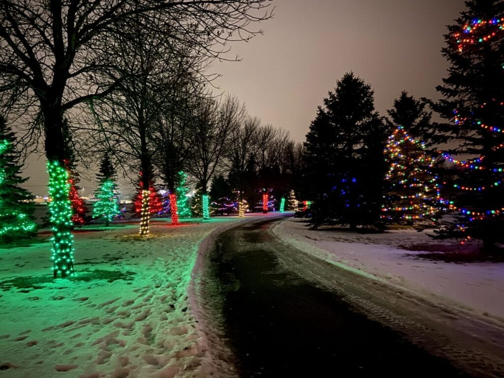 Independence Park Light Up the Night - Path