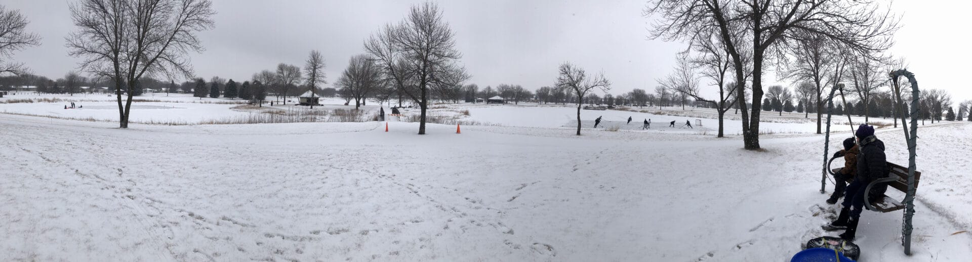 Independence Park Winter Pano