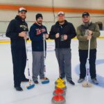 Red Baron Arena 4 guys curling
