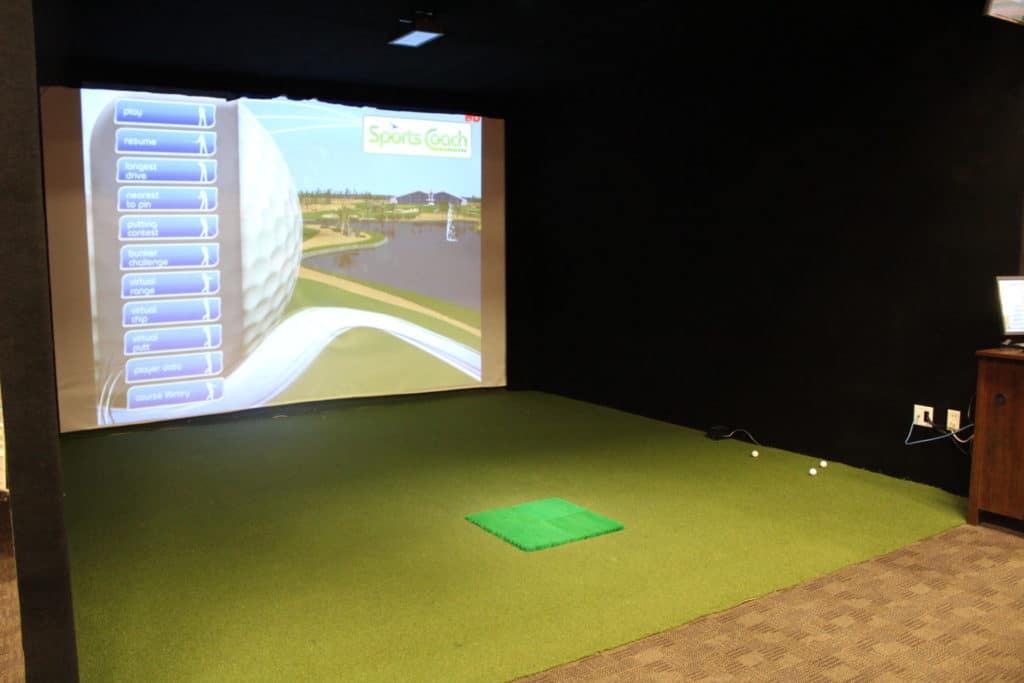 Brau Golf Simulaor Screen