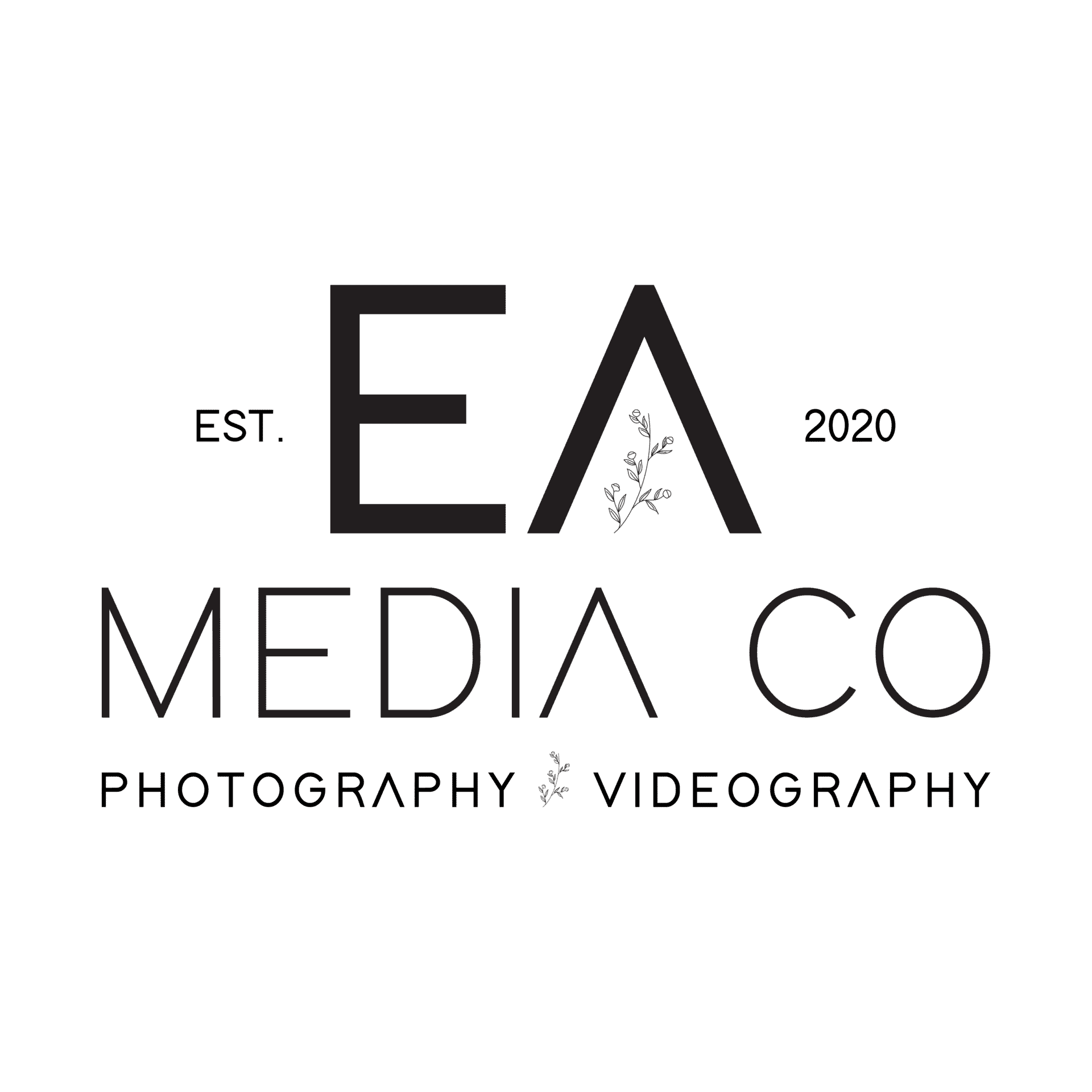 EA Media Co Logo Square black