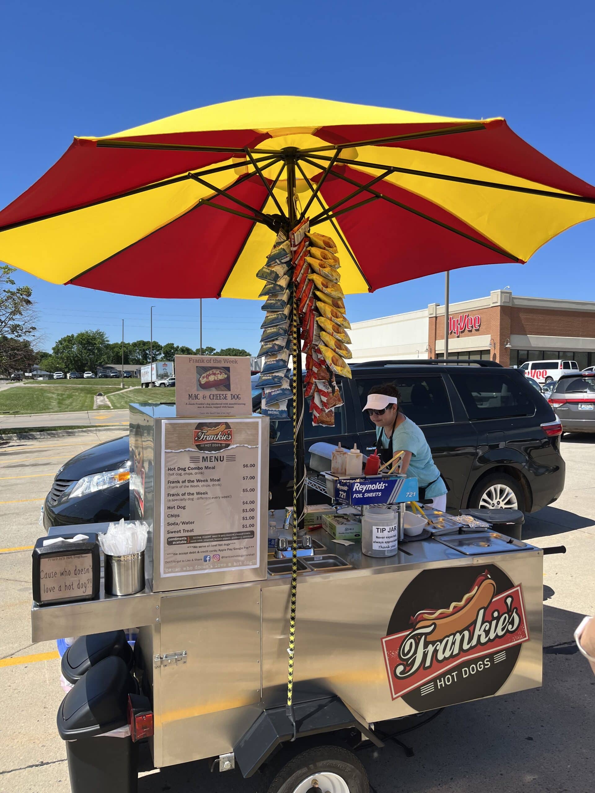 Frankie s Hotdogs Mobil Cart