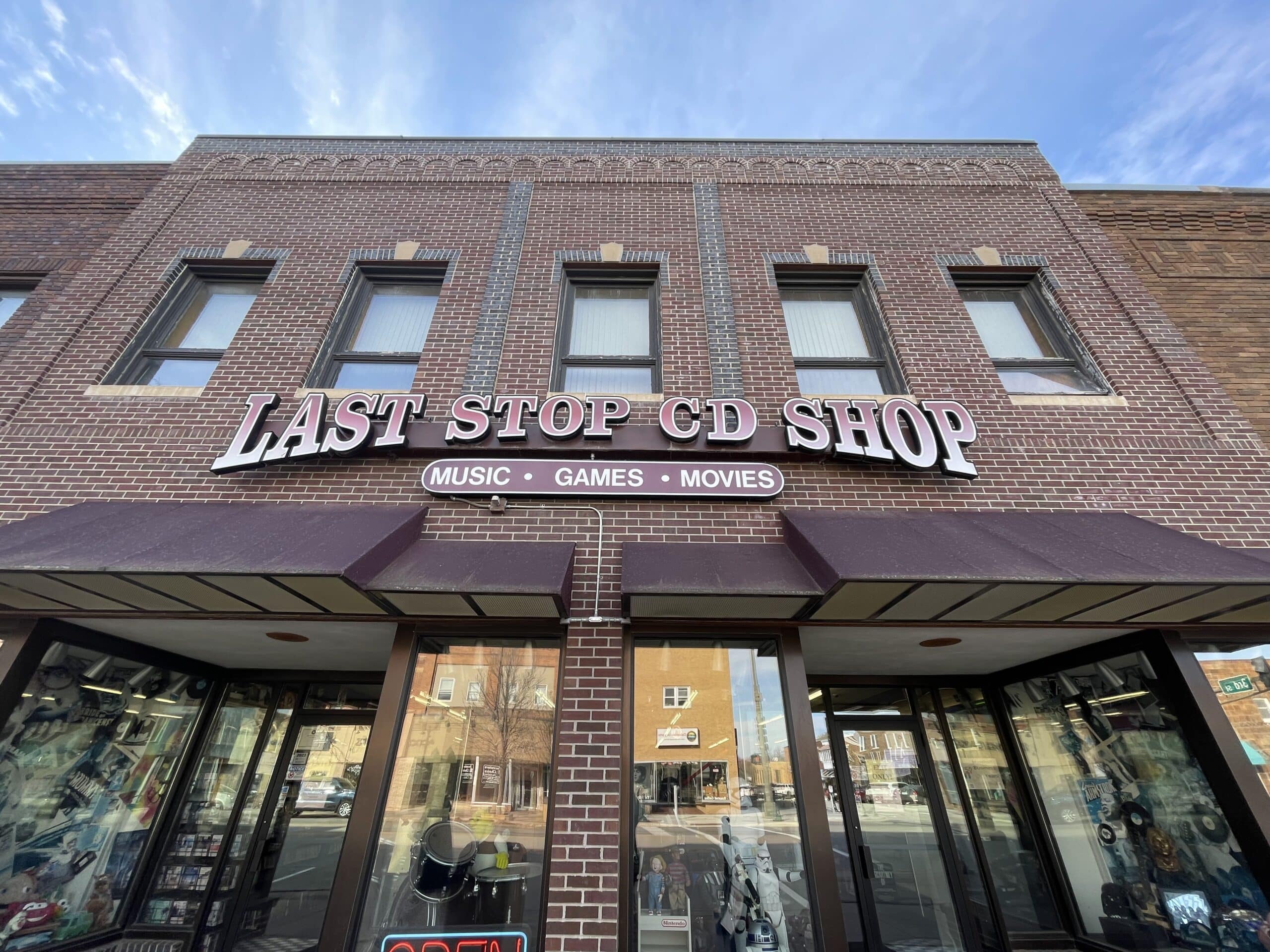 Last Stop CD Shop Outside