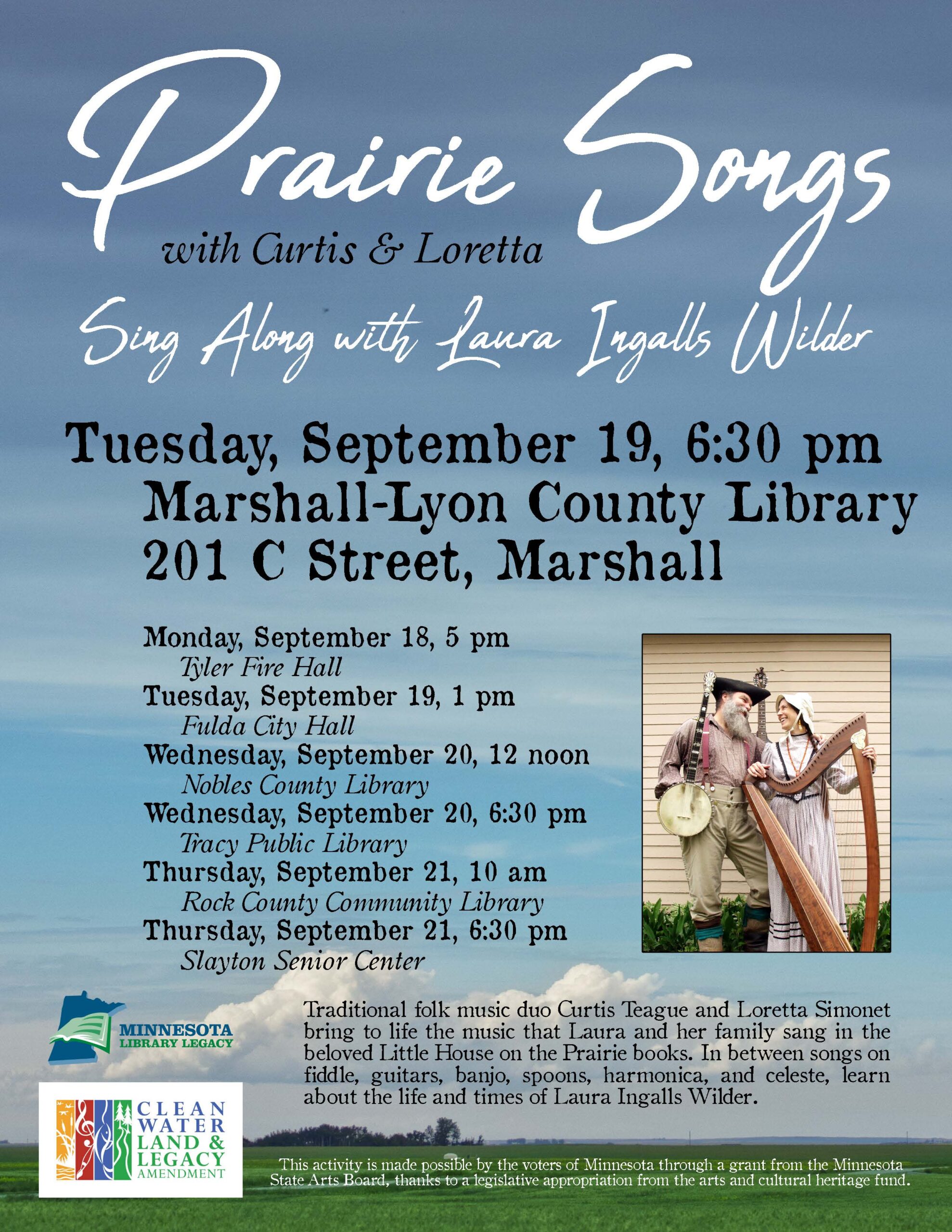 2023 09 prairie songs ptr MARSHALL
