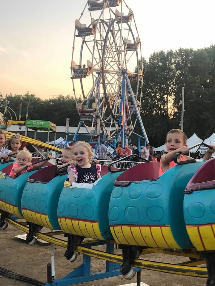Lyon Co Fair Kids Roller coaster