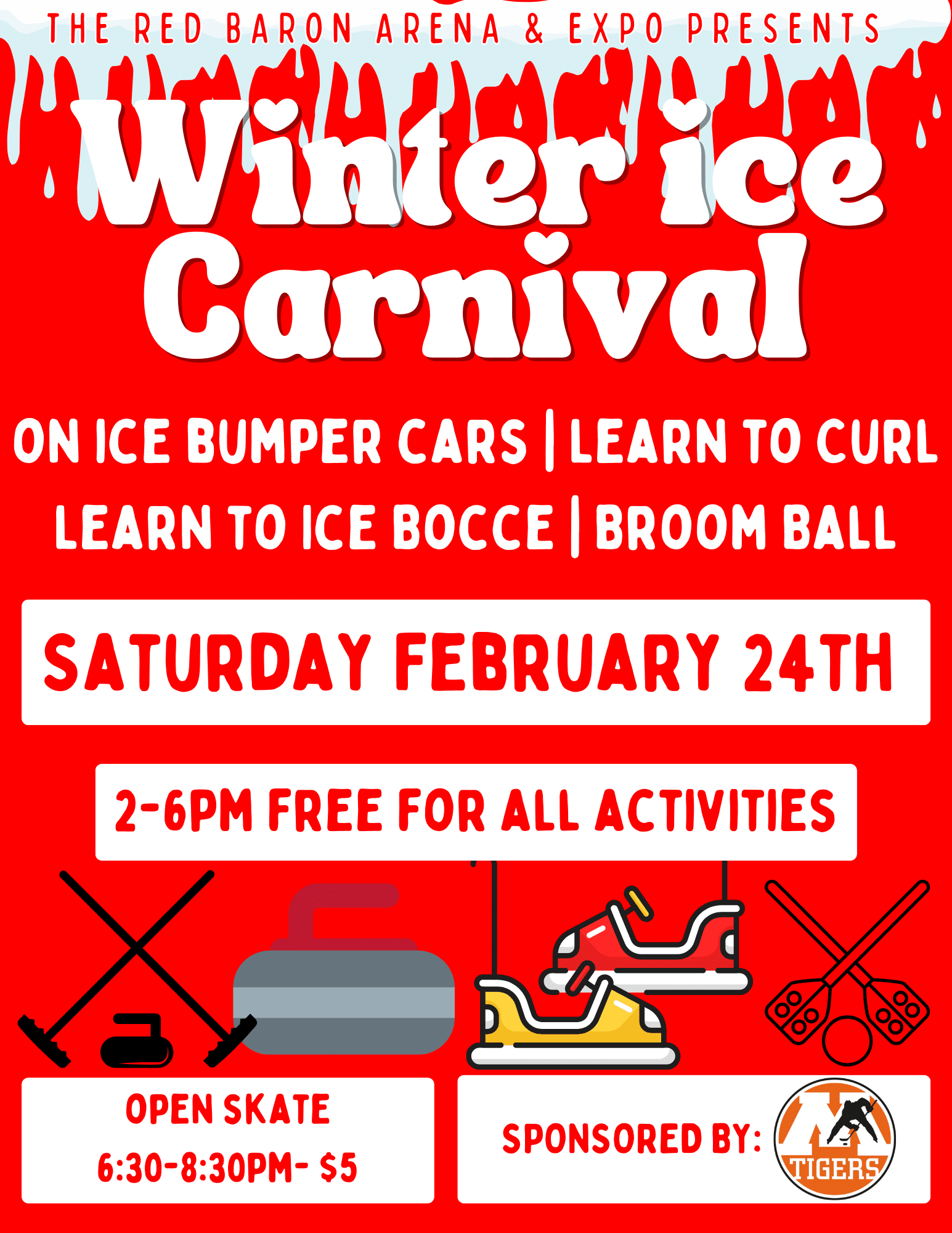Winter Ice Carnival Flyer