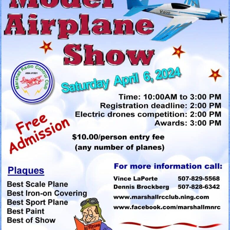 2024 Model Airplane Show Poster small