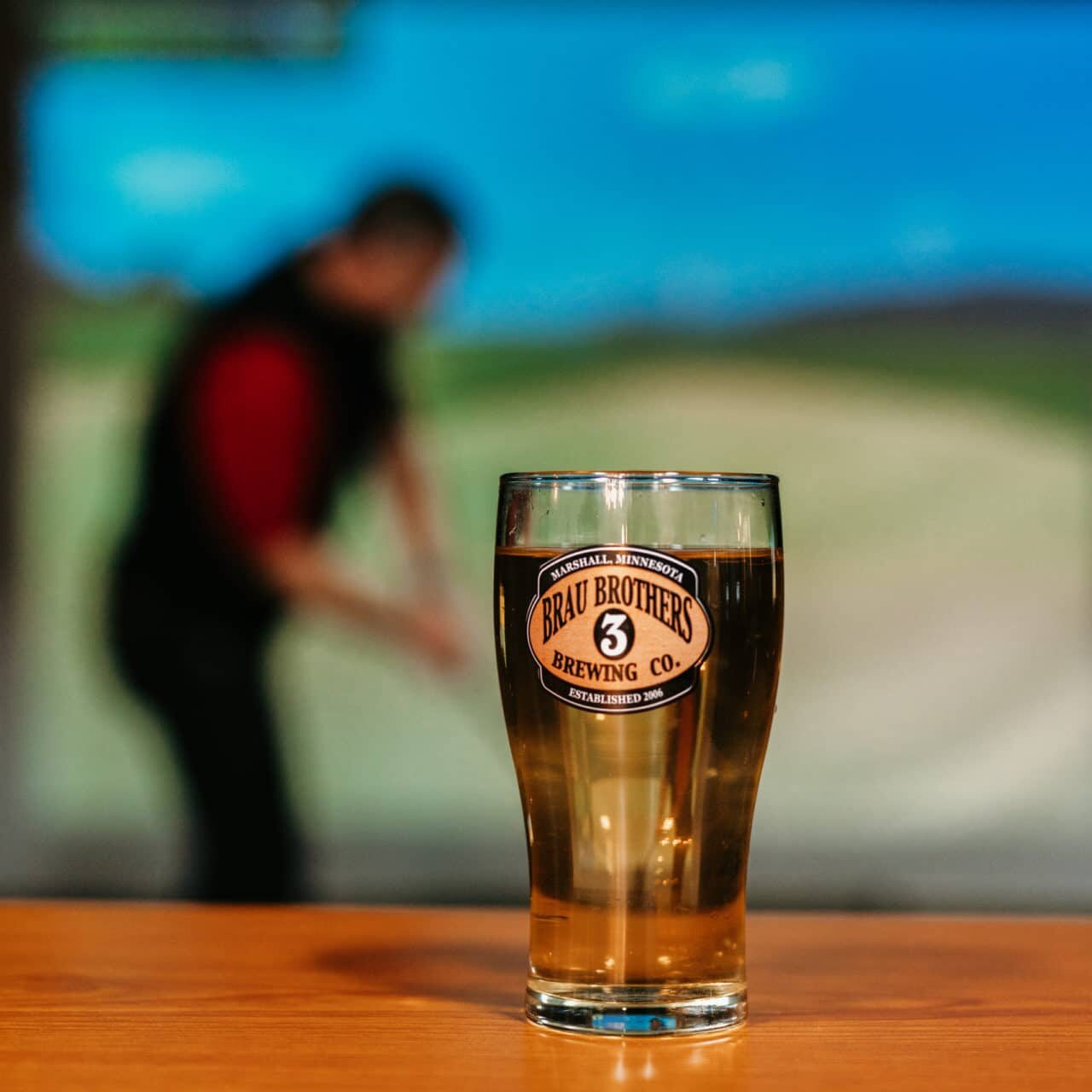Brau Beer with Golf Simulator