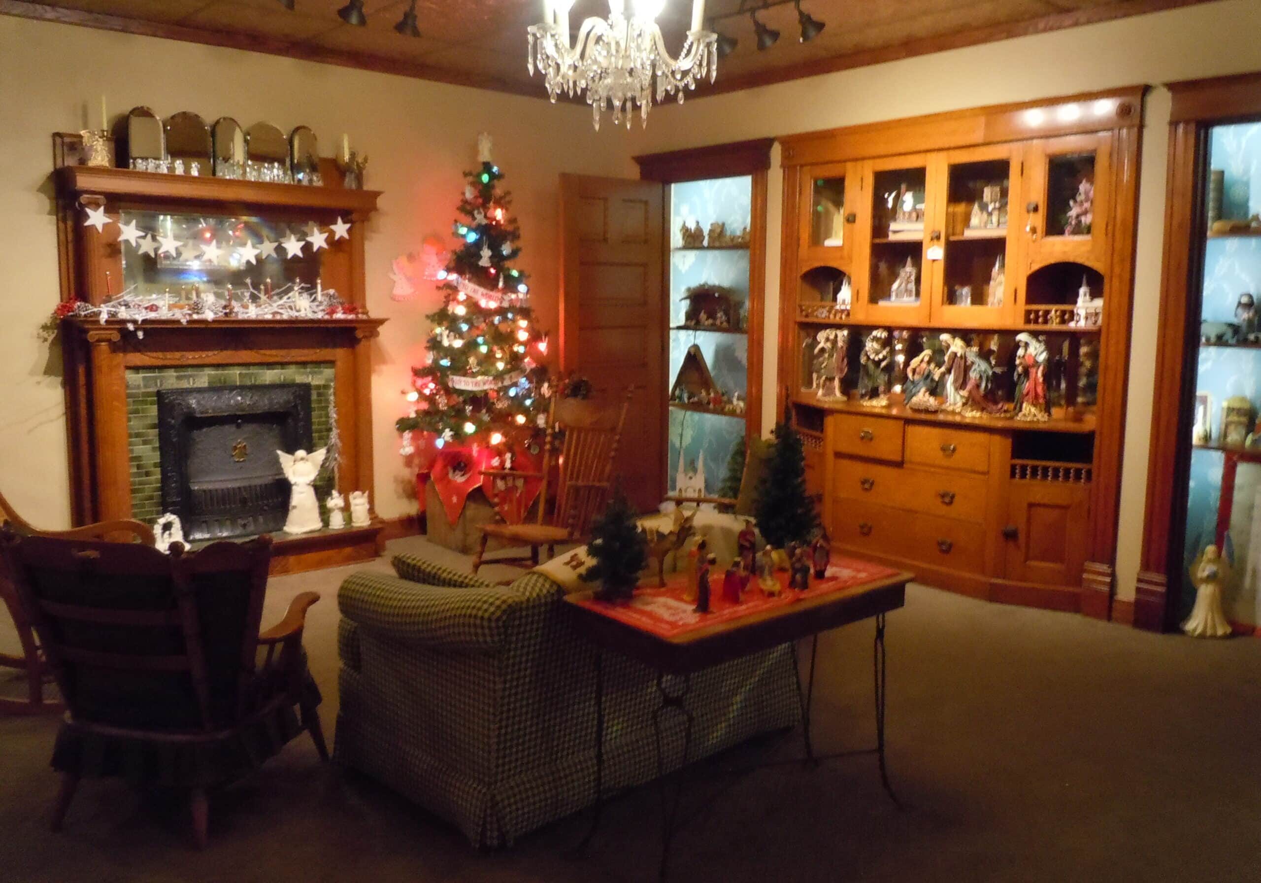 Lyon County Museum Christmas room